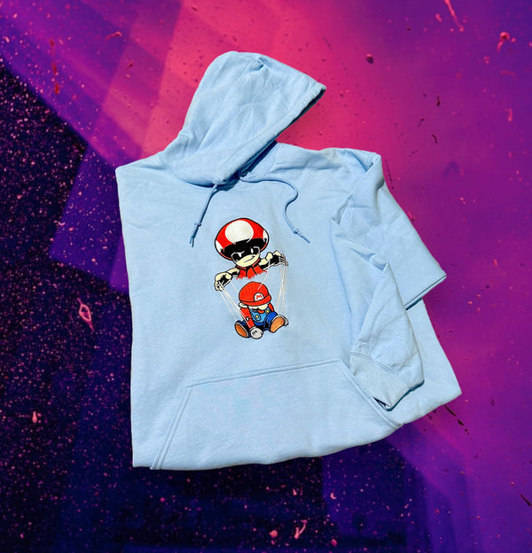 The Mushroom’s Puppet Embroidered Hoodie