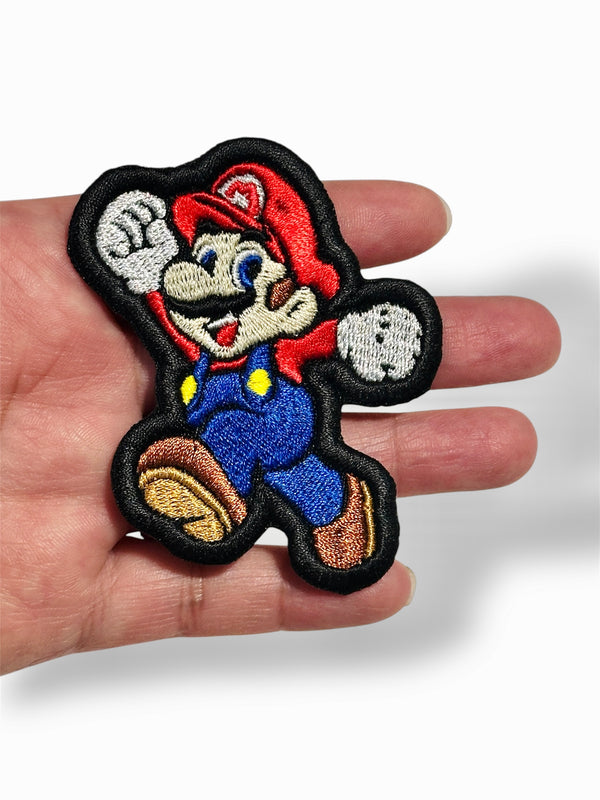 Mario Character 1 Iron On Patch