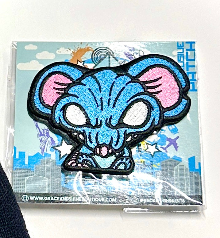 Blue Rufus Patch