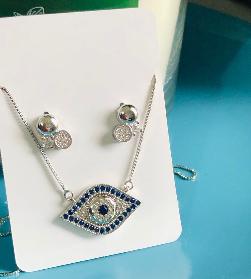 Evil Eye Protective Amulet Necklace