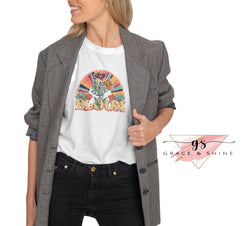 Vintage Bloom Of Color Tshirt