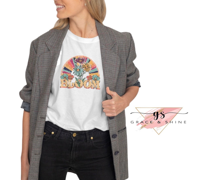 Vintage Bloom Of Color Tshirt
