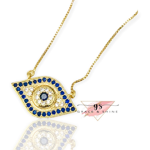 Evil Eye Protective Amulet Necklace