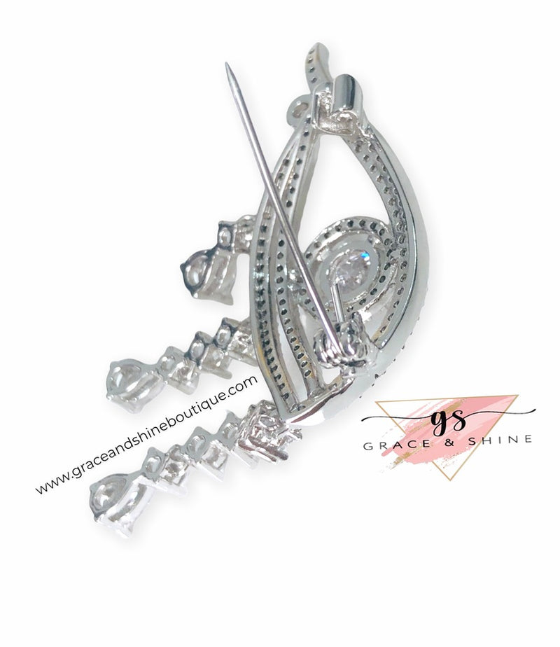 Evil Eye Glamour Genderless Brooch Pin