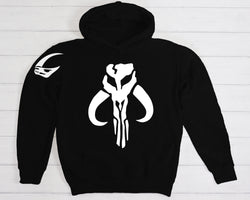 Mando inspired hoodie sweater
