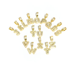 Luxurious Alphabet Unisex Pendant