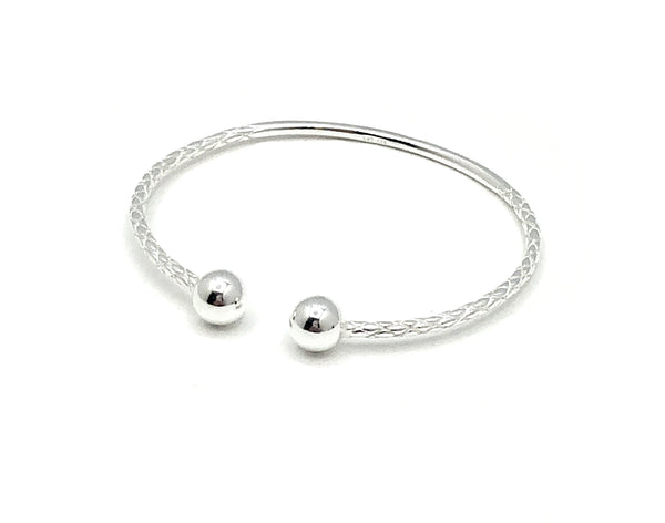 Kiddos Classic Cuff- Real Silver 925