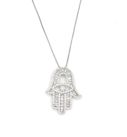 Hamsa Protection Necklace (mano protectora)