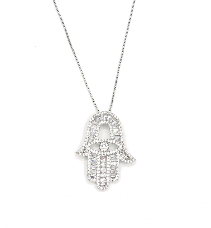 Hamsa Protection Necklace (mano protectora)