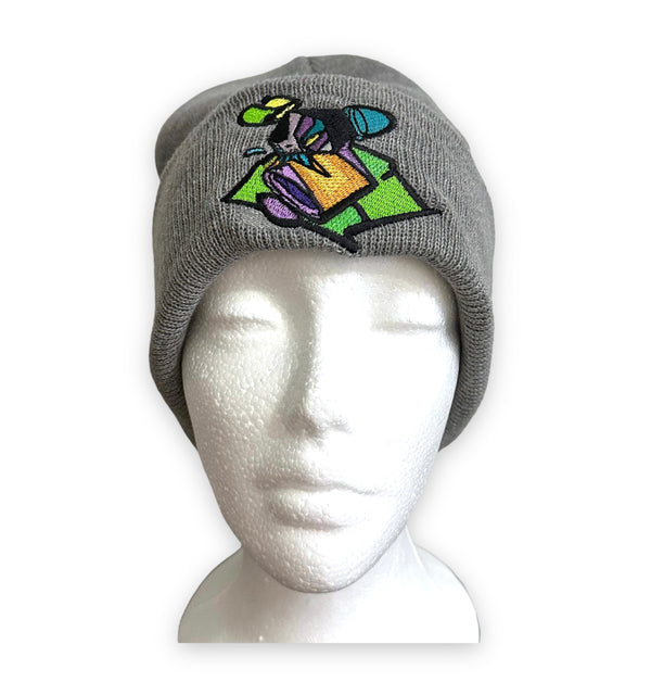 Grey Gonga Beanie