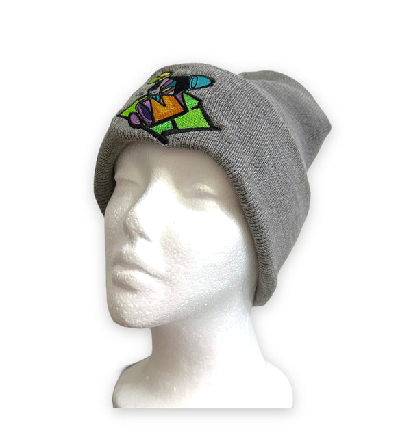 Grey Gonga Beanie