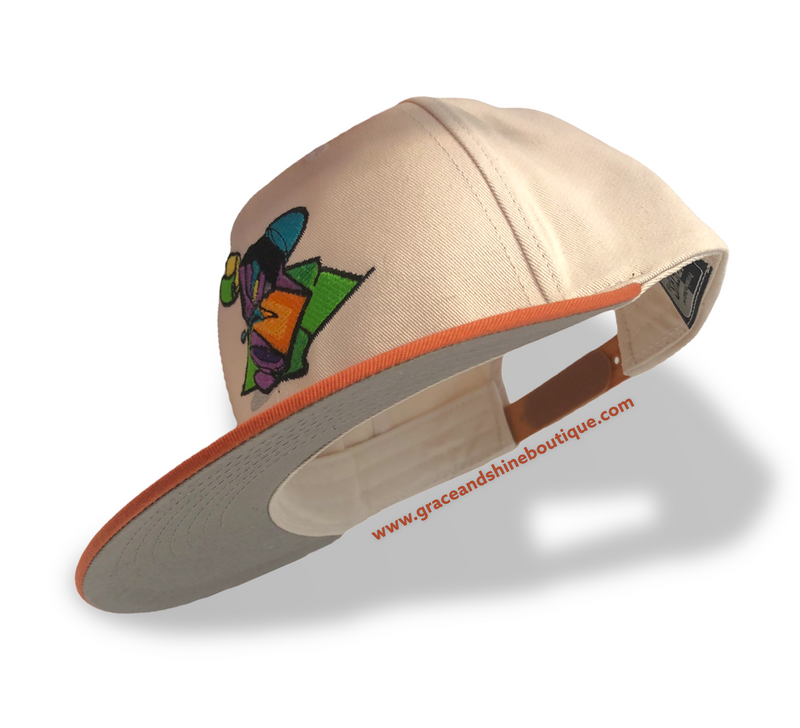 Abstract Art Snap Back Hat By Gonga