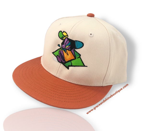 Abstract Art Snap Back Hat By Gonga